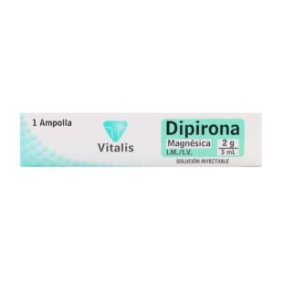 DIPIRONA MAGNES 2G/5ML 1 AMPOLLA VT