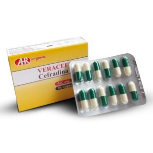 VERACEF 500 MG 24 CAPSULAS(3%+)