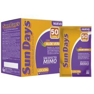 PROT.SOL.SUNDAYS KAR.ALO.FPS 50 LC.24 SB