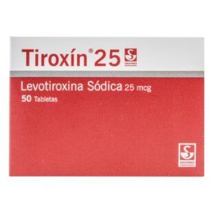 TIROXIN 25 MG 50 TABLETAS(PDB)