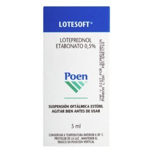 LOTESOFT 0.5% GOTAS 5 ML(3%+)