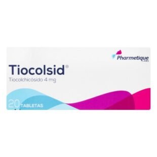 TIOCOLSID 4 MG 20 TABLETAS(3%+)