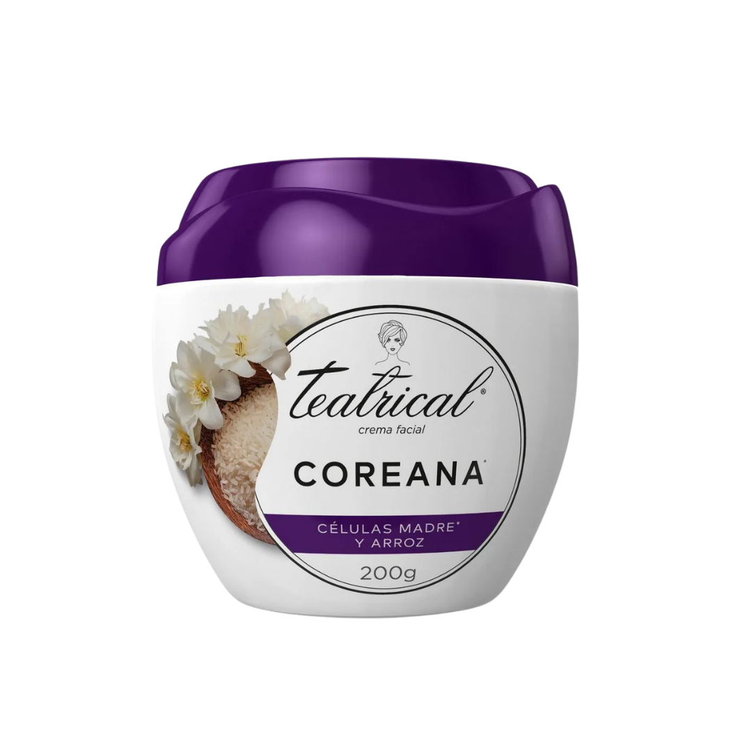 CREMA FACIAL TEATRICAL COREANA 200GR