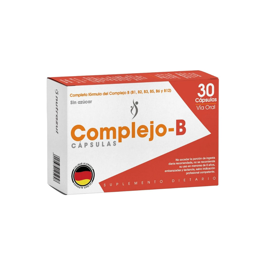 COMPLEJO B 30 CAPSULAS NUTRAZUL (SAV)