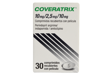COVERATRIX 10MG/2.5MG/10MG 30 TBS (A) AMLODIPINO-INDAPAMIDA-PERINDOPRIL