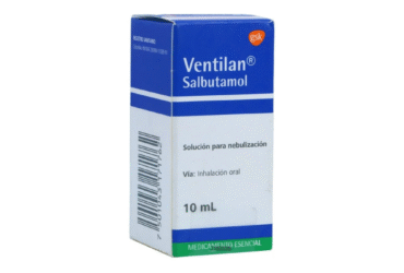 VENTILAN SOLUCION PARA NEBULIZAR 10 ML SALBUTAMOL