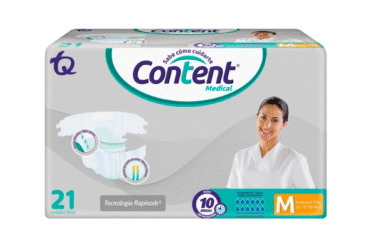 PAÑAL CONTENT MEDICAL TALLA M X 21UDS