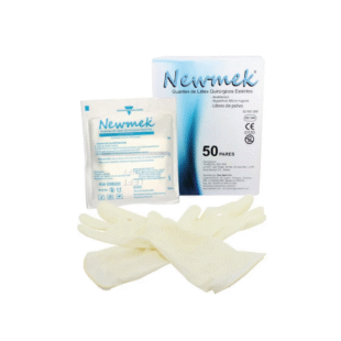GUANTES QUIRURGICOS ESTERIL SIN POLVO TALLA 7 NEWMEK CAJA X50UND