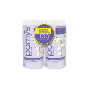 2 RUEDITAS DESMAQ.POMYS SENSITIVE 50UND