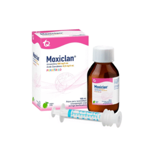 MOXICLAN PEDIATRICO 600MG/42.9MG SUSPENSION X 100ML TQ AMOXICILINA- ACIDO CLAVULANICO