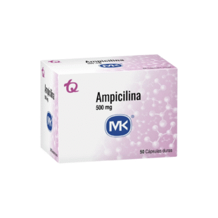 AMPICILINA 500MG 50 CAP MK