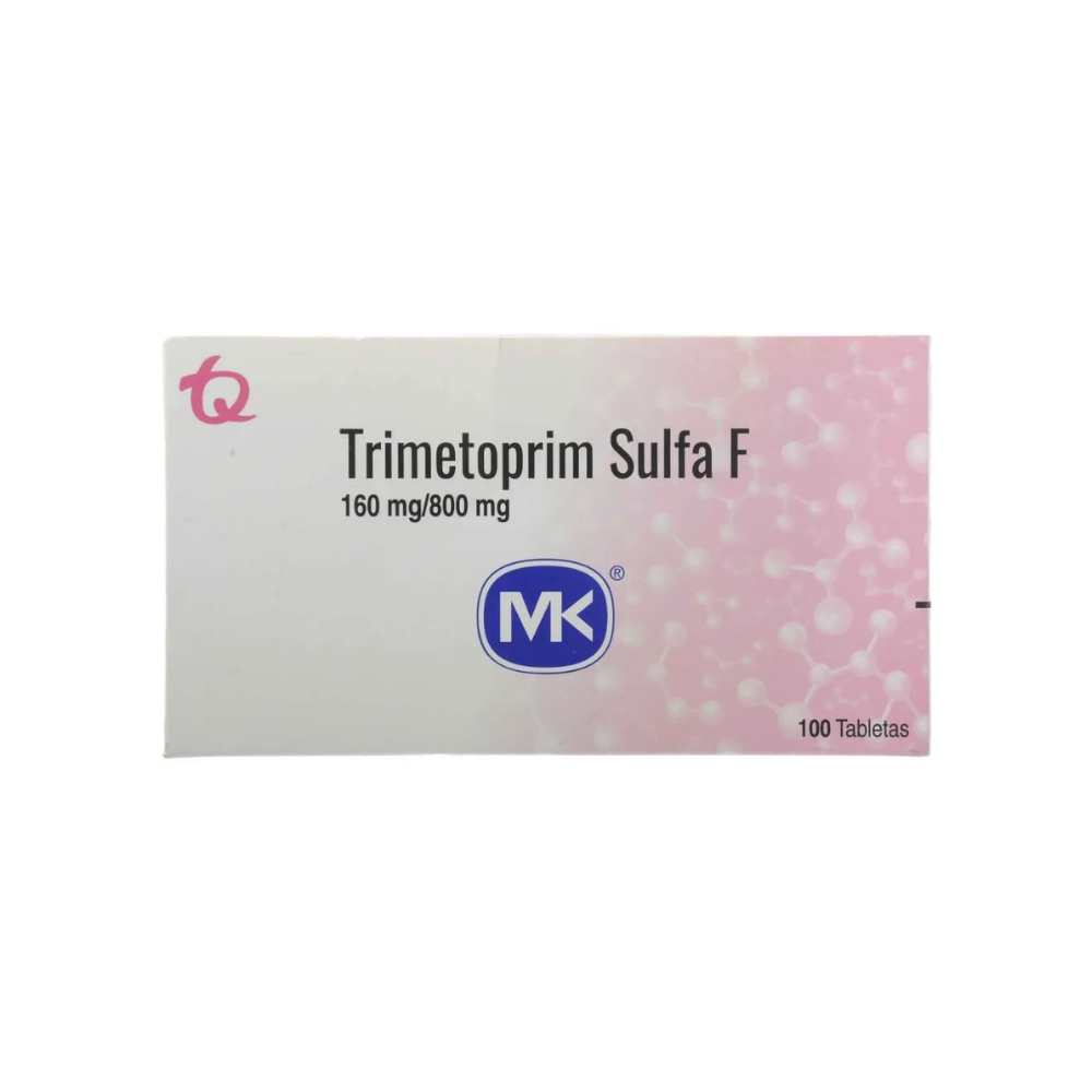 TRIME.SULFA F MK 160/800MG TAB X 100 TABLETAS