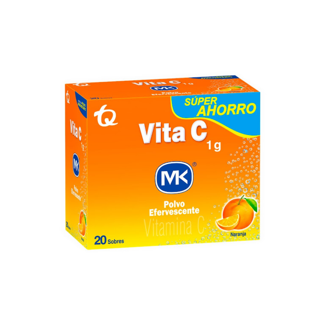 VITA C 1G NARANJA 20 SOBRES MK