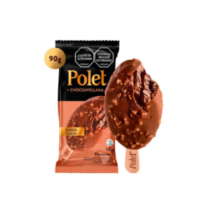 PALETA POLET CHOCOAVELLANA 90G