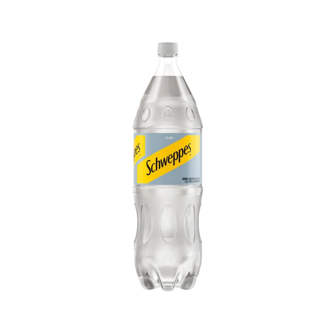 SCHWEPPES SODA 1.5 LT
