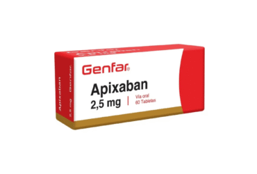 APIXABAN 2.5 MG 60 TBS REC