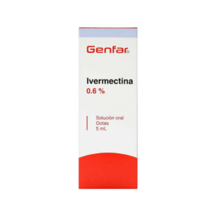 IVERMECTINA 0.6% SOLUCION ORAL 5 ML GF