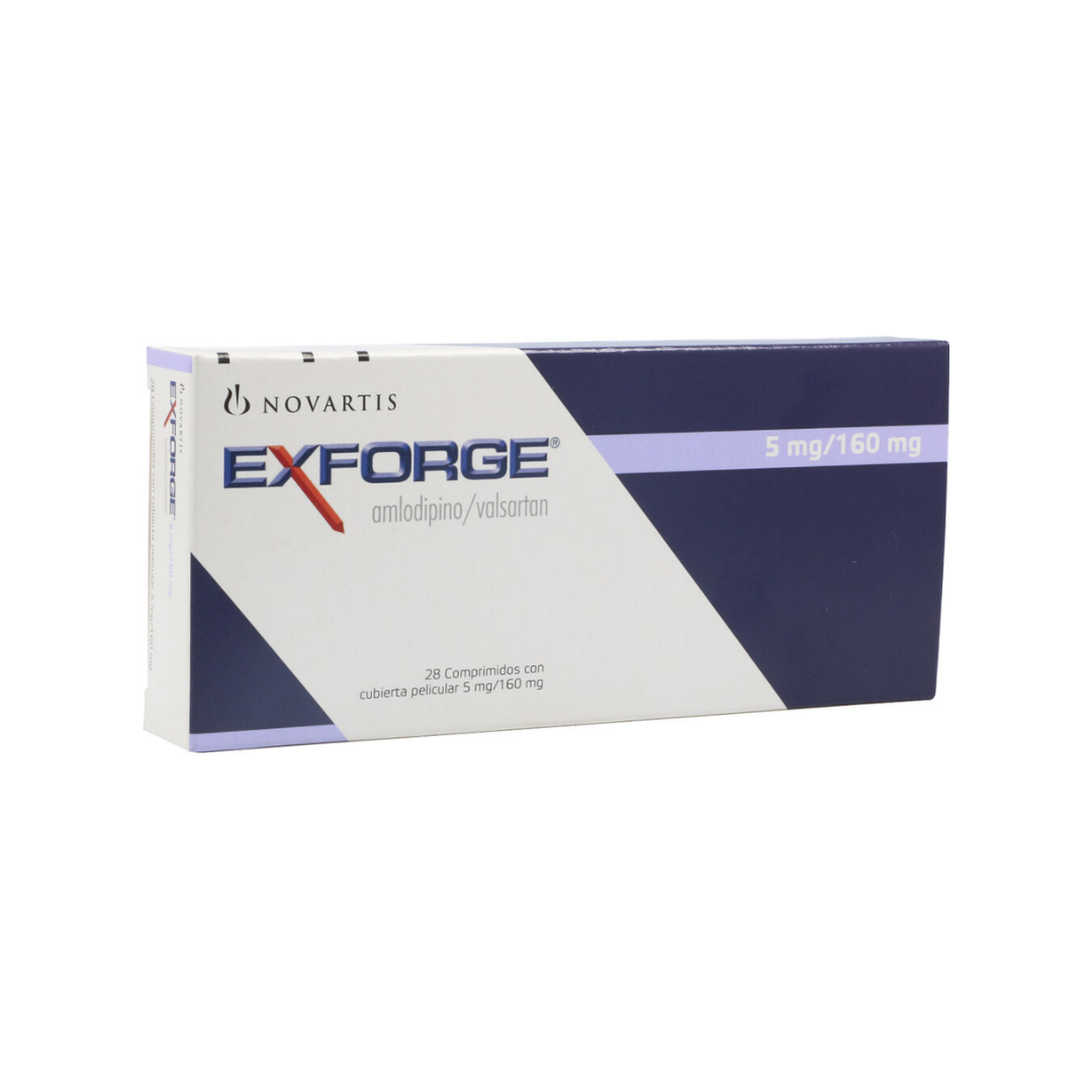 EXFORGE 10/160MG 28 TBS AMLODIPINO-VALSARTAN