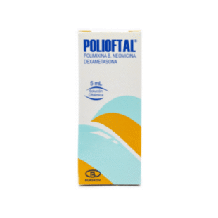 POLIOFTAL SOL OFTALMICA 5ML POLIMIXINA NEOMICINA DEXAMETASONA