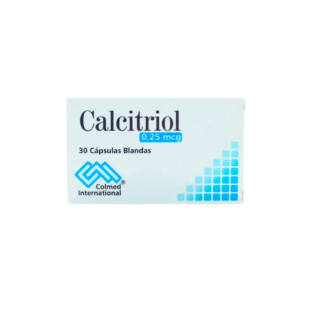 CALCITRIOL 0.25 MCG 30 CAPSULAS PC