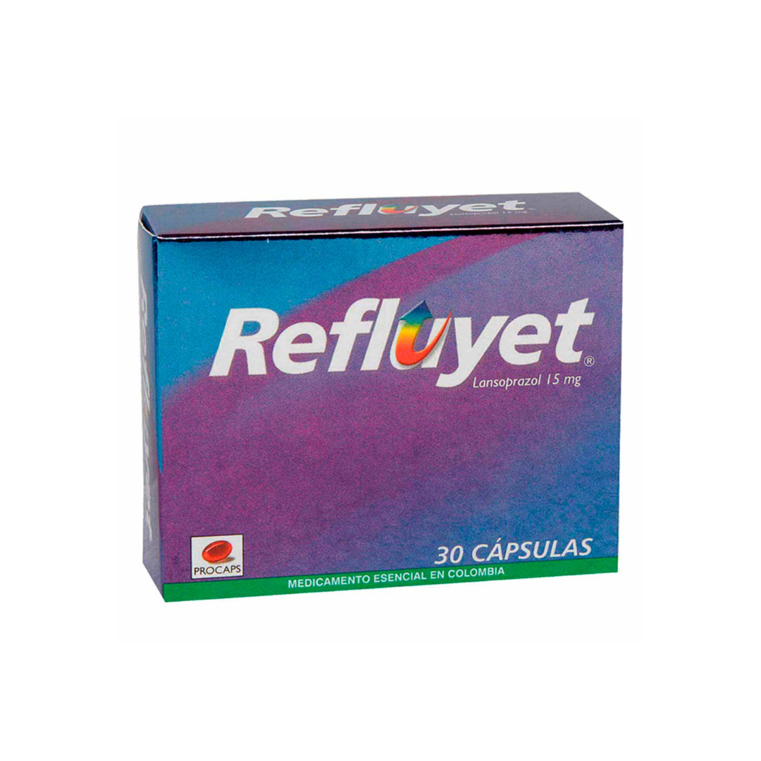 REFLUYET 15 MG 30 CAPSULAS (A)