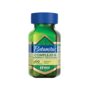 COMPLEJO B BOTANITAS CALCIO ZINC 100 TBS