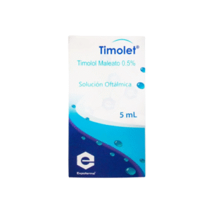 TIMOLET 0.5% TIMOLOL GOTAS OFTALM.5 ML