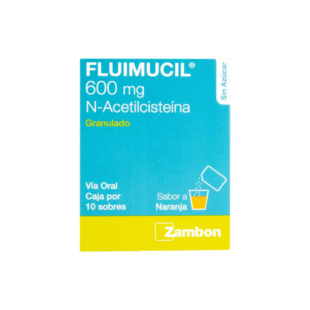 FLUIMUCIL 600 MG 10 SBS