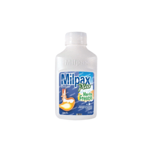 MILPAX PLUS FRASCO 355 ML DUO PACK ALGINATO SODIO, BICARBONATO Y CALCIO