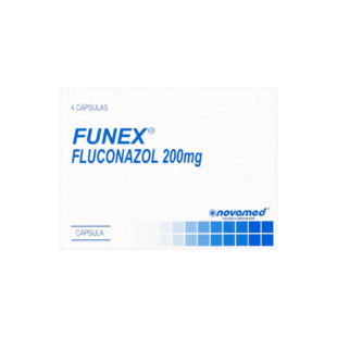 FUNEX 200 MG 4 CAPSULAS