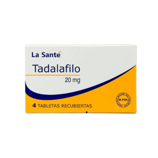 TADALAFILO 20 MG 1 TABLETAS LS