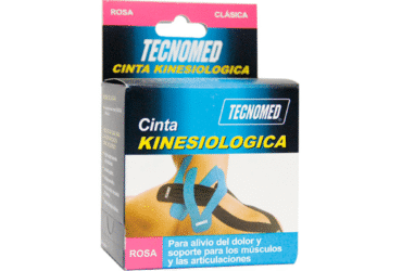 CINTA KINESIOLOGICA ROSA TECNOMED