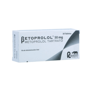 BETOPROLOL 50 MG X 30 TABLETAS (M)12180 METOPROLOL