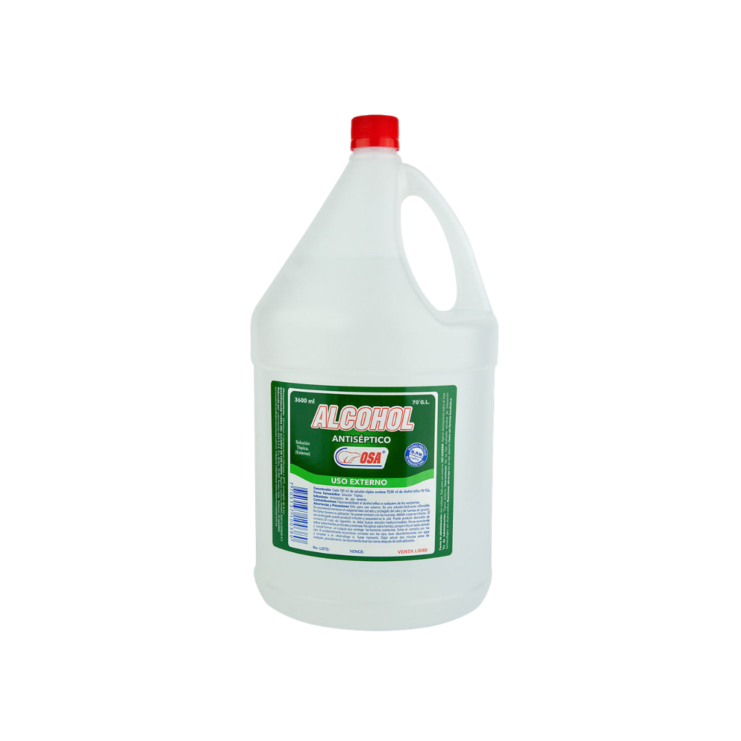ALCOHOL ANTISEPTICO 3600 ML OSA