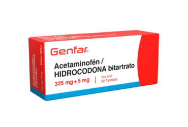 ACETAMINOF / HIDROCO 325MG/5MG 30TBS