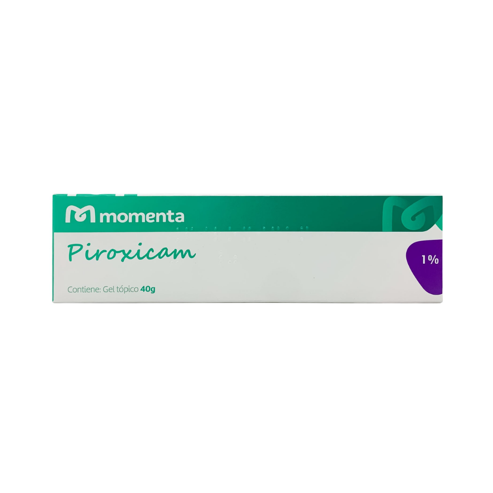 PIROXICAM GEL 1% 40 GRAMOS MOMENTA.