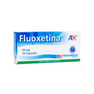 FLUOXETINA 20 MG 10 CAPSULAS AG