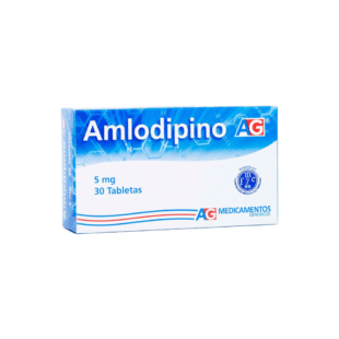 AMLODIPINO 5 MG 30 TABLETAS AG