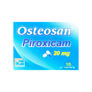 OSTEOSAN 20 MG X 10 CAP BIOQUIFAR PIROXICAM (ZZ)