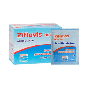 ZIFLUVIS 600MG 30 SBS BIOQUIFAR ACETILSISTEINA (Z)
