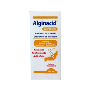 ALGINACID SUSPENSION 360 ML BIOQUIFAR ALGINATO DE SODIO (Z) 