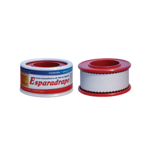 ESPARADRAPO MEDICAL TAPE 1/2 X 1 CAJA X 24 MP 1.27 CM X 91.44
