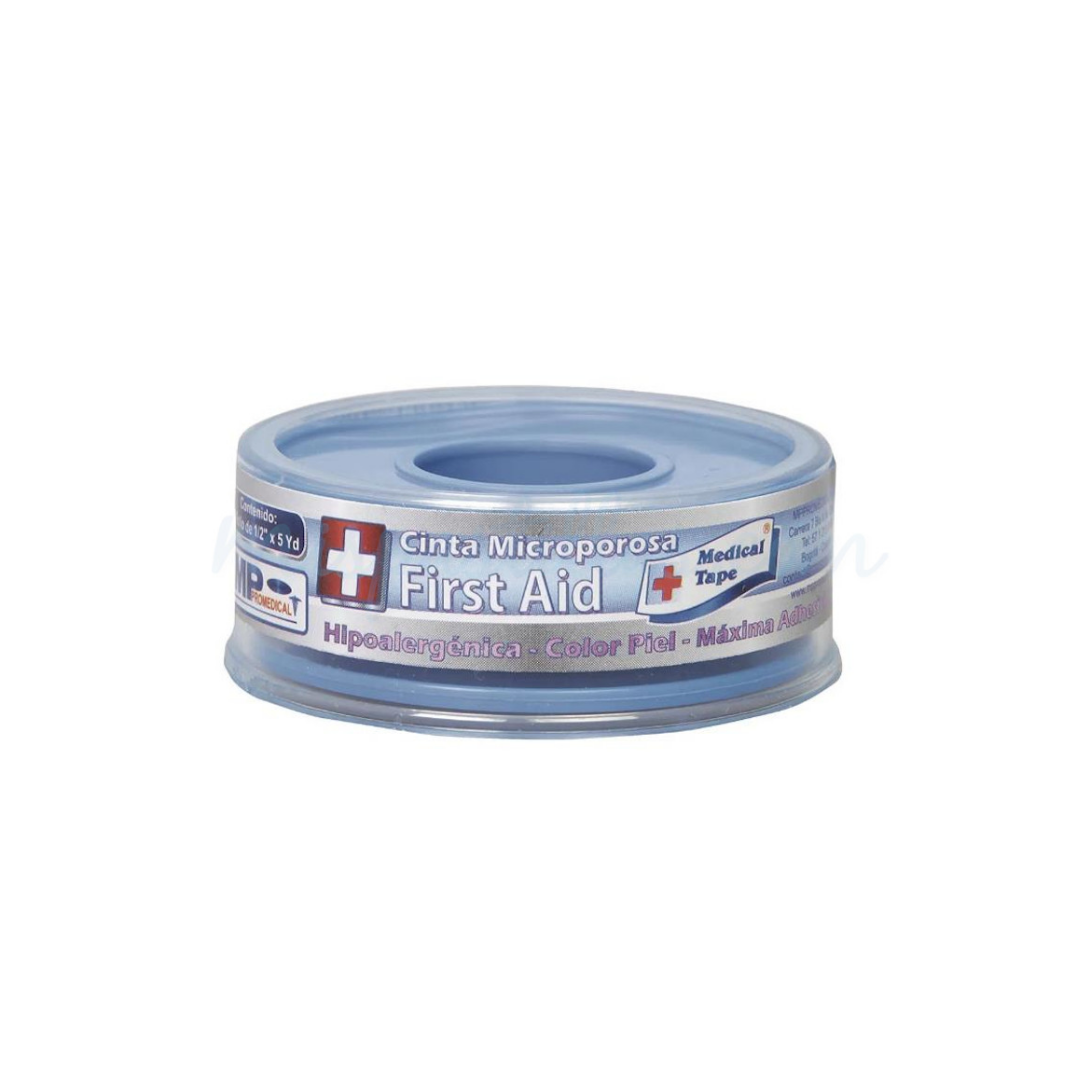 MICROPORE PIEL HIPOALERGENICA CARRETE DE 1/2in X 5 YD PROMEDICAL