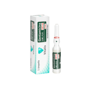 GENTAMICINA 160MG/2ML 1 AMPOLLA VT