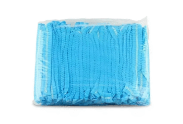 GORROS LINE MEDICAL ORUGA AZUL 100 UND