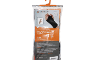 SOPORTE DE MUÑECA TUNEL CARPIANO NEGRO SM