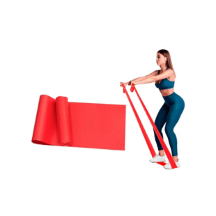 BANDA ELASTICA AP ROJA POR METRO