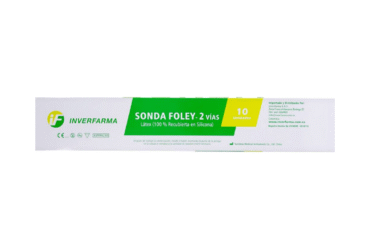SONDA FOLEY NRO 18 CAJA X 10 UNIDADES INVERFARMA