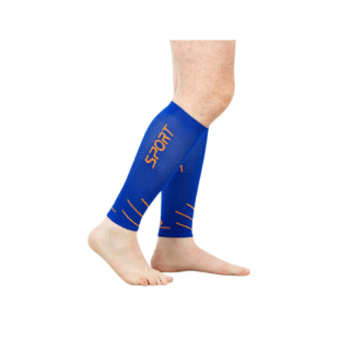 PANTORRILLERA UNISEX 18 - 23 AZUL NARANJA NEON TALLA L MEDIVARIC