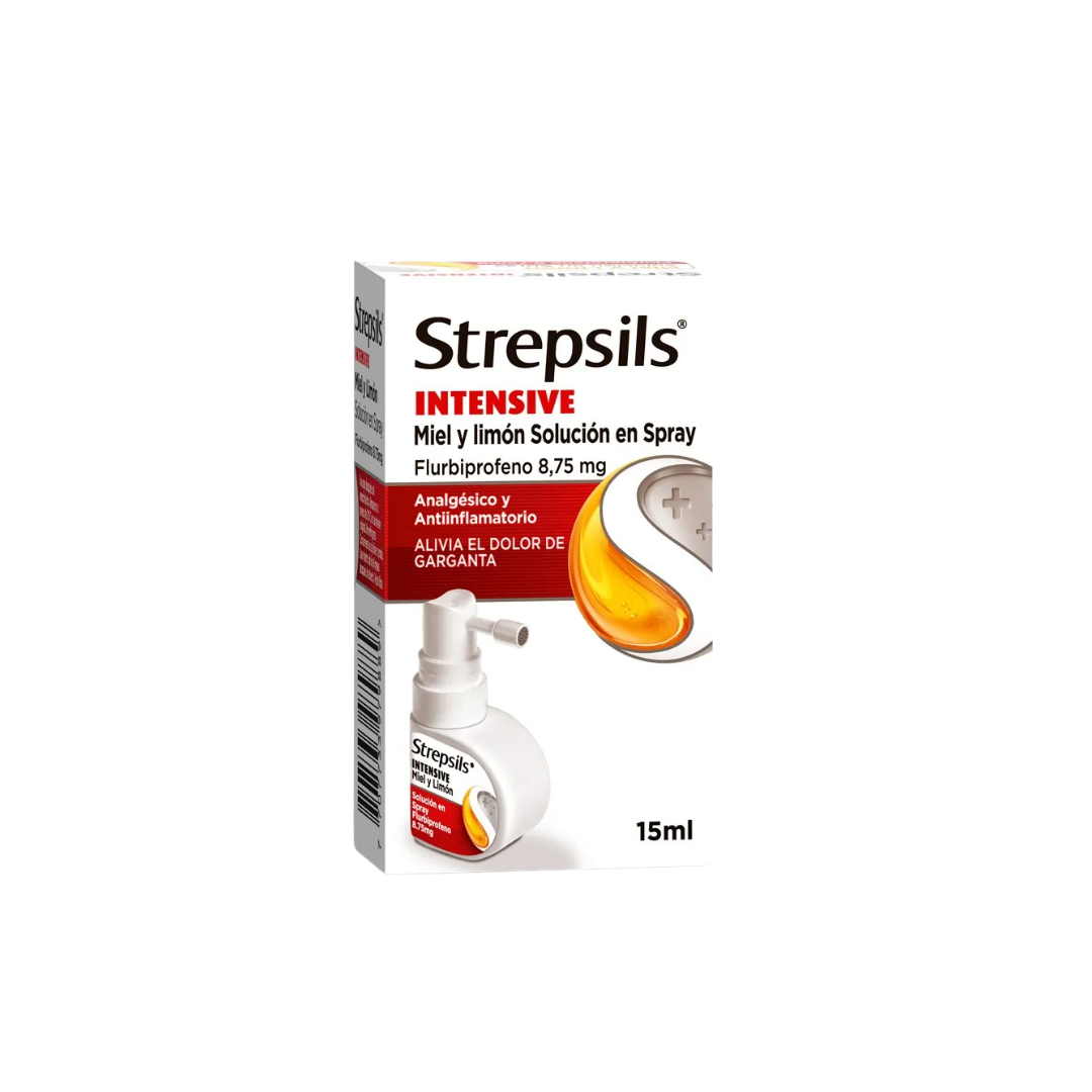 STREPSILS INTENSIVE MIEL Y LIMON 15 ML